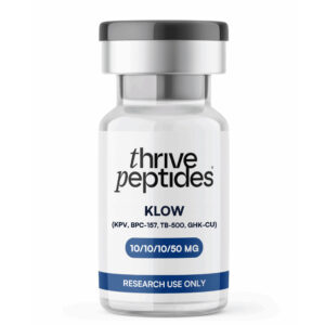 KLOW (KPV 10 MG, BPC-157 10 MG, TB-500 10 MG, GHK-CU 50 MG)